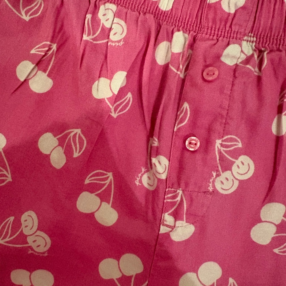 PINK Victoria's Secret Cherry Print Shorts - Picture 2 of 3